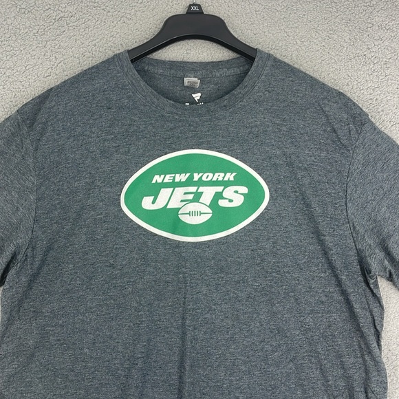 Fanatics New York Jets gray crew neck short sleeve T-shirt men’s XL pullover - Picture 2 of 11